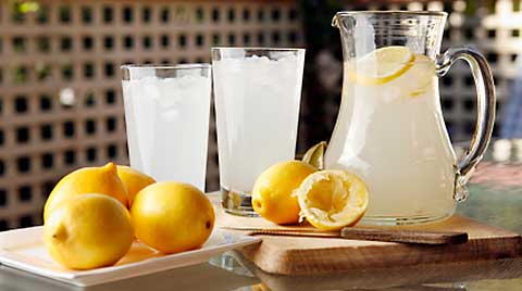 refreshing lemonade